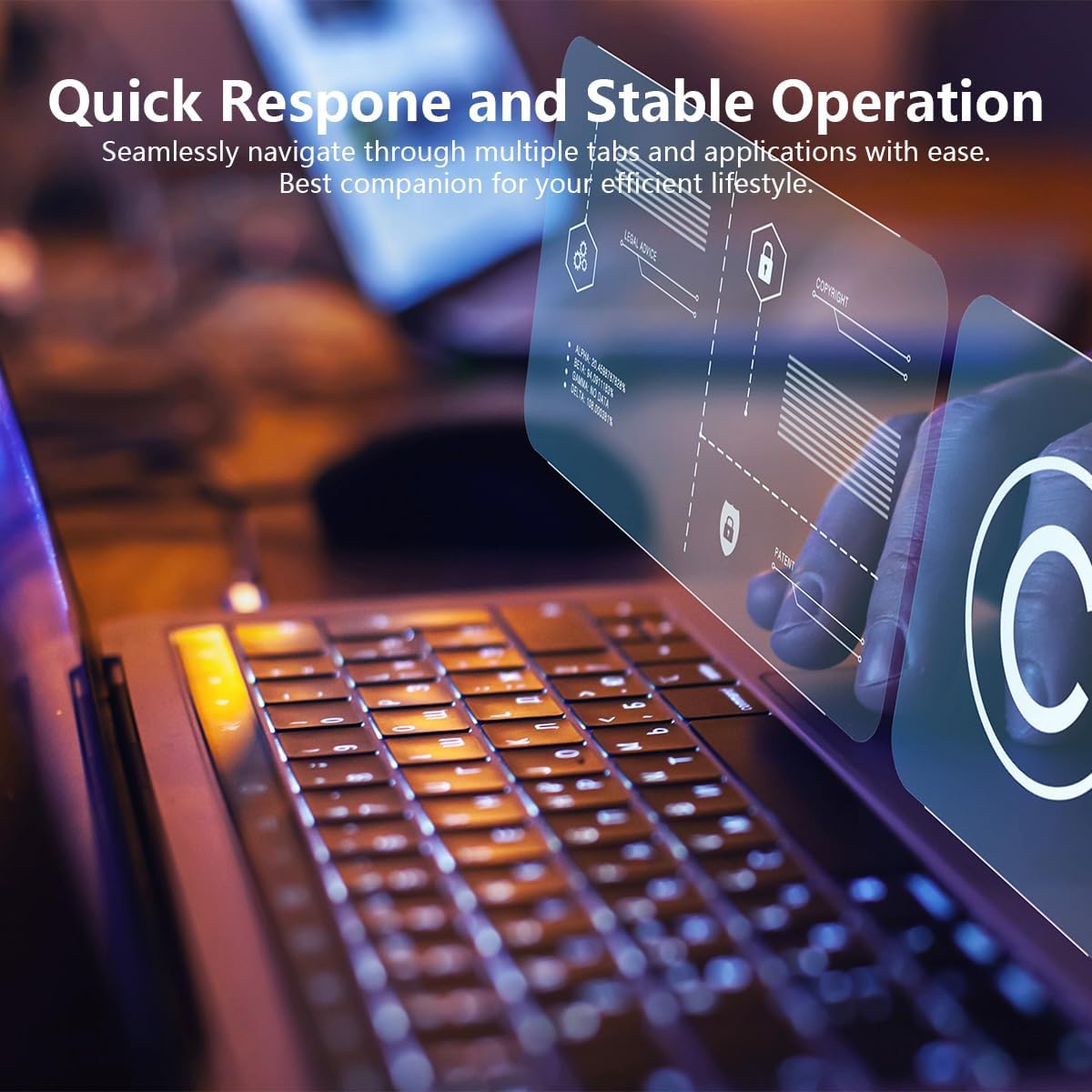 ZOLWAYTAC Gaming Laptop,Core i5-Quad-Core Processor (Up to 3.5GHz), 16" FHD IPS 1920x1200 180° Viewing Angle,12GB DDR4+512GB SSD, WiFi&BT/USB3.2-Aluminum Laptop for Work/Gaming,Metallic Silver image 4 of 7 B0DZDY1SDN