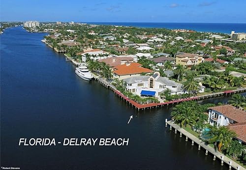 Vista 24 de Florida USA United States - Llaveros acrílicos - 5 Estilo: Miami South Beach #Fl107