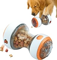 Kalimdor Orange Interactive Dog Puzzle Toy - Treat Dispensing Slow Feeder for Boredom, Mental Stimulation & Enrichment