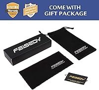 Vista 7 de FEISEDY Gafas de sol polarizadas para mujer y hombre, estilo vintage, redondas, clásicas, espejadas, B2571