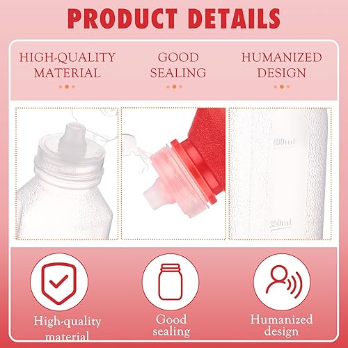 Miniatura 3 de Suclain 24 botellas exprimibles para condimentos, 24 etiquetas de tiza y 1 bolígrafo, botellas de salsa recargables para condimentos, aceites, miel,