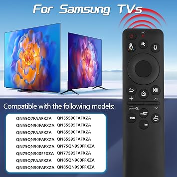 BN59-01480A TM2360E Remote Control for Samsung TV, Smart AI Voice Control, Solar-Powered & USB-C Dual Charging, Compatible with Samsung Neo QLED/OLED Smart TVs (2023-2026 Models)