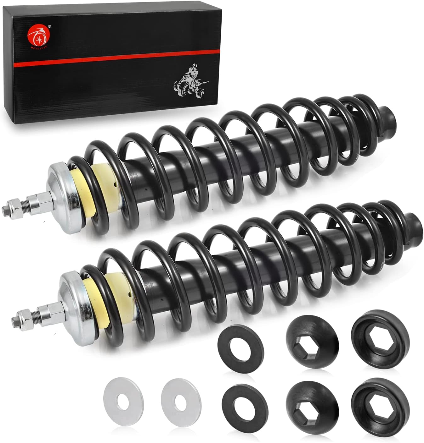 Front Strut Shocks Absorber & Pivot Ball Kit For Polaris Ranger 500 Ranger Crew XP 700 2005 2006 2007 2008 2009 7043106