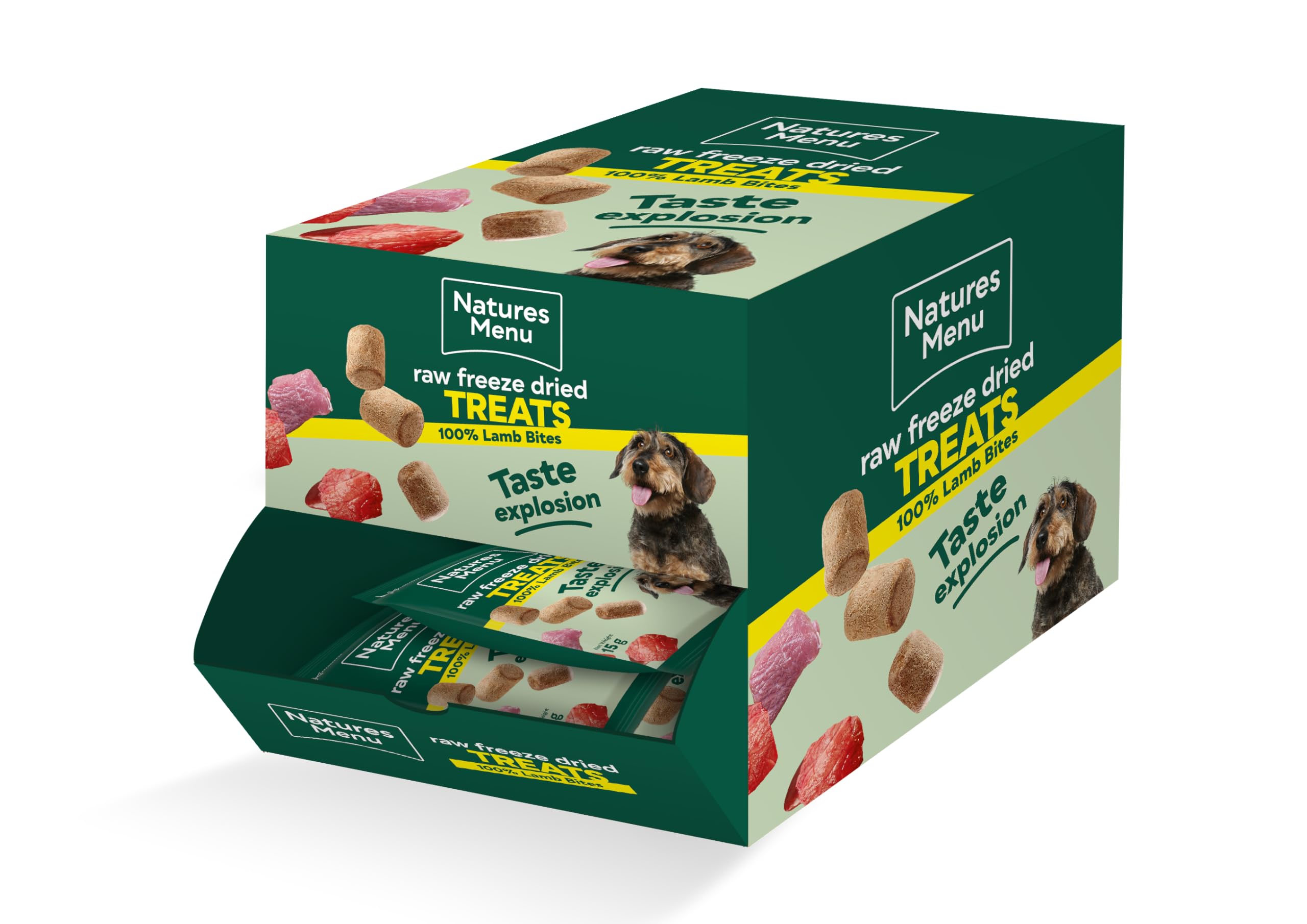 Natures Menu Raw Freeze Dried Treats - Lamb - 20 x 15g