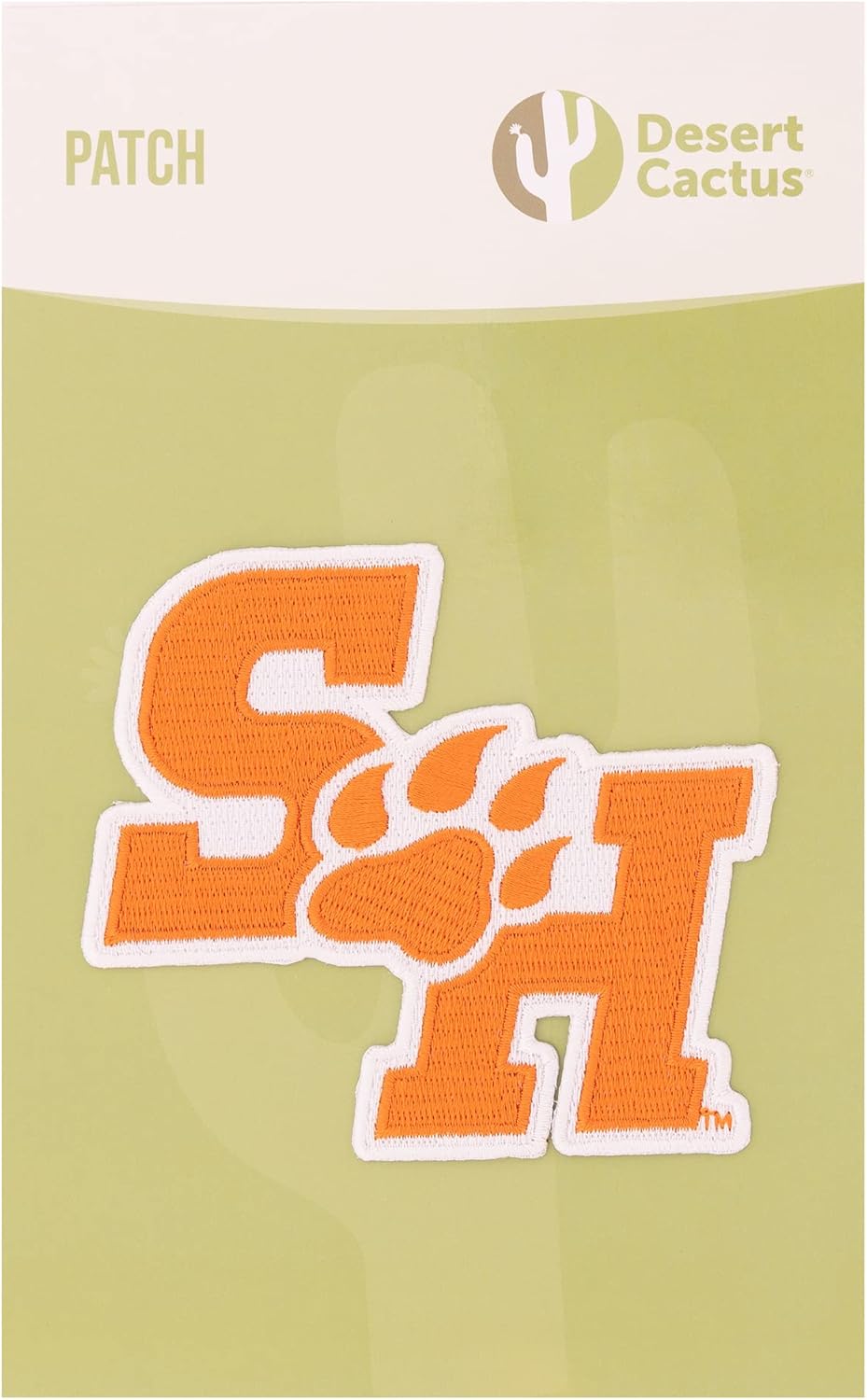 Desert Cactus Sam Houston University Patch – Embroidered Iron On/Sew On Applique for Blazers, Jackets, Backpacks, Bags, Hats & Tactical Gear – (Patch - Design A) - Image 4