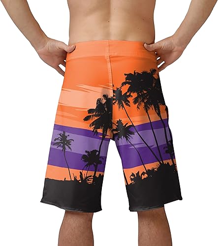 Miniatura 97 de FOCO Bañador Sunset con logotipo del equipo para hombre