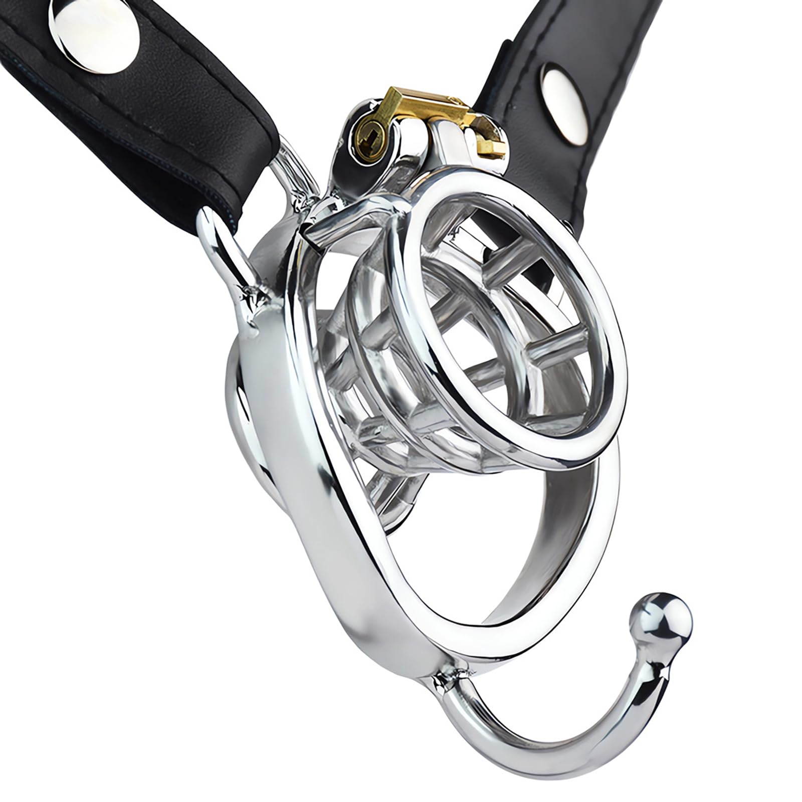 Metal Chastity Cage Jaula Castidad Para Hombre Male Bondage Pene Jaula Muebles Sexuales Para Sexo Pareja Jaula De Metal Para El Pene 200 (40mm)