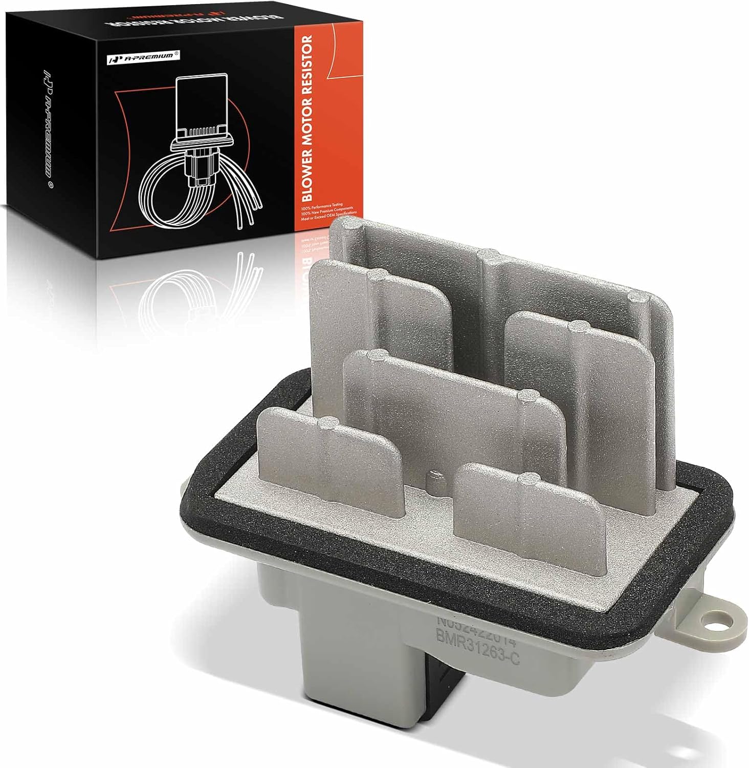 A-Premium Front HVAC Blower Motor Resistor Compatible with Honda S2000 2000-2009, Replace# 79330S2A003