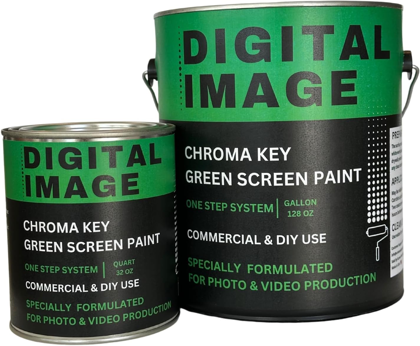 Chroma Key Green Screen Paint QUART