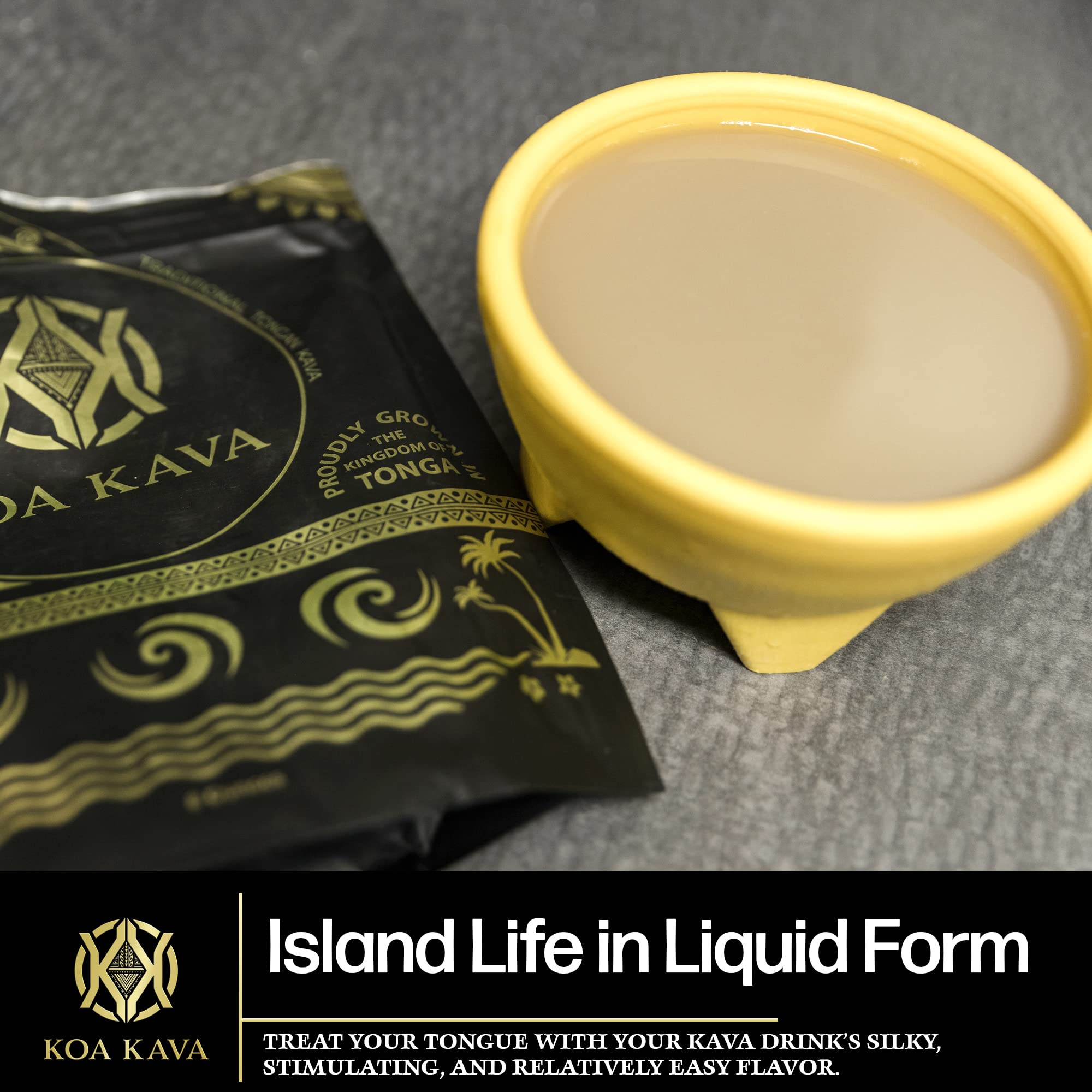 Buy Tongan Kava Kava Root Powder Noble Pouni ONO Kava Tea Drink for