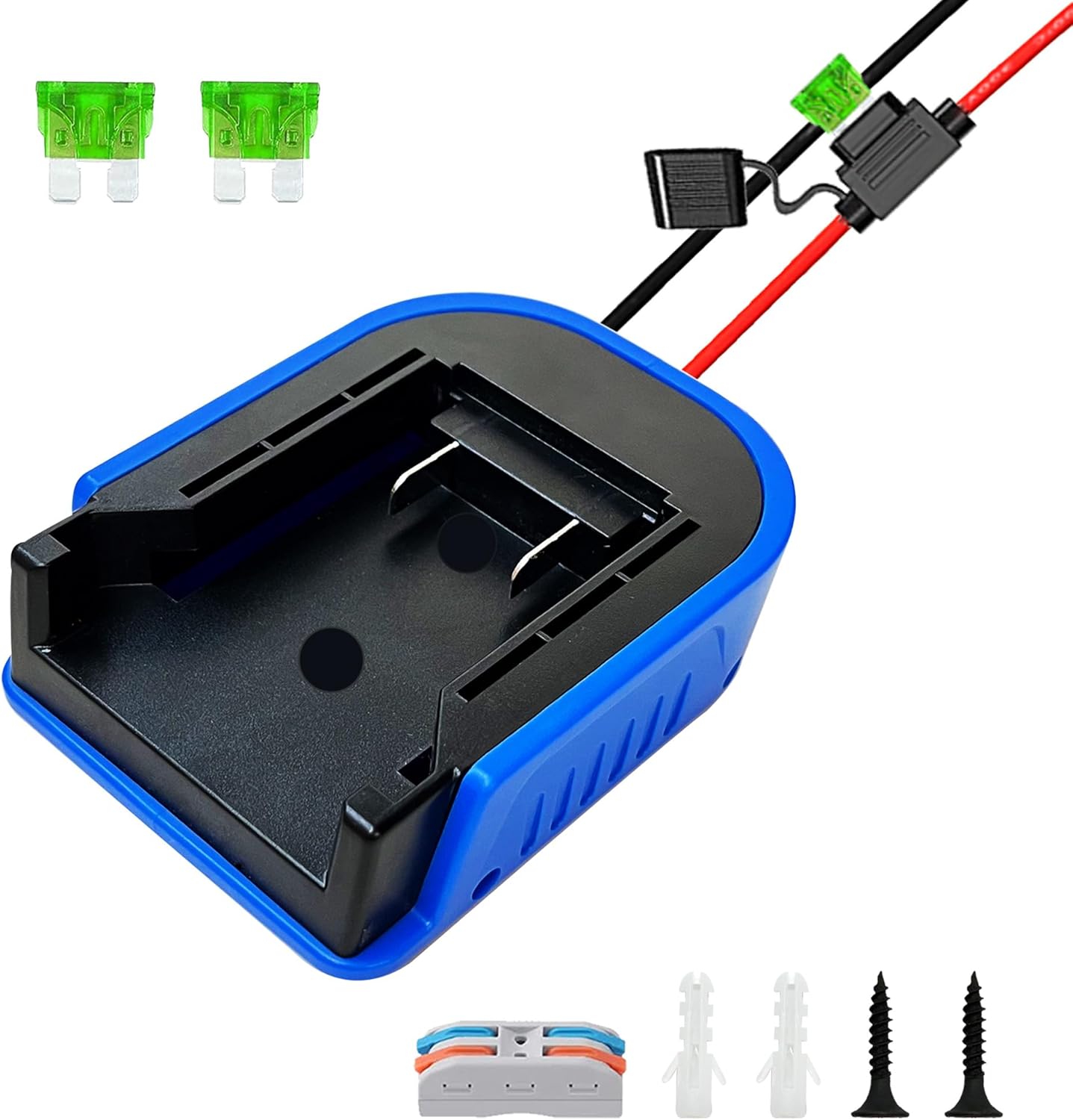 Power Wheel Adapter Compatible For Kobalt 24V Max Battery With Fuse 6 thumbnail image