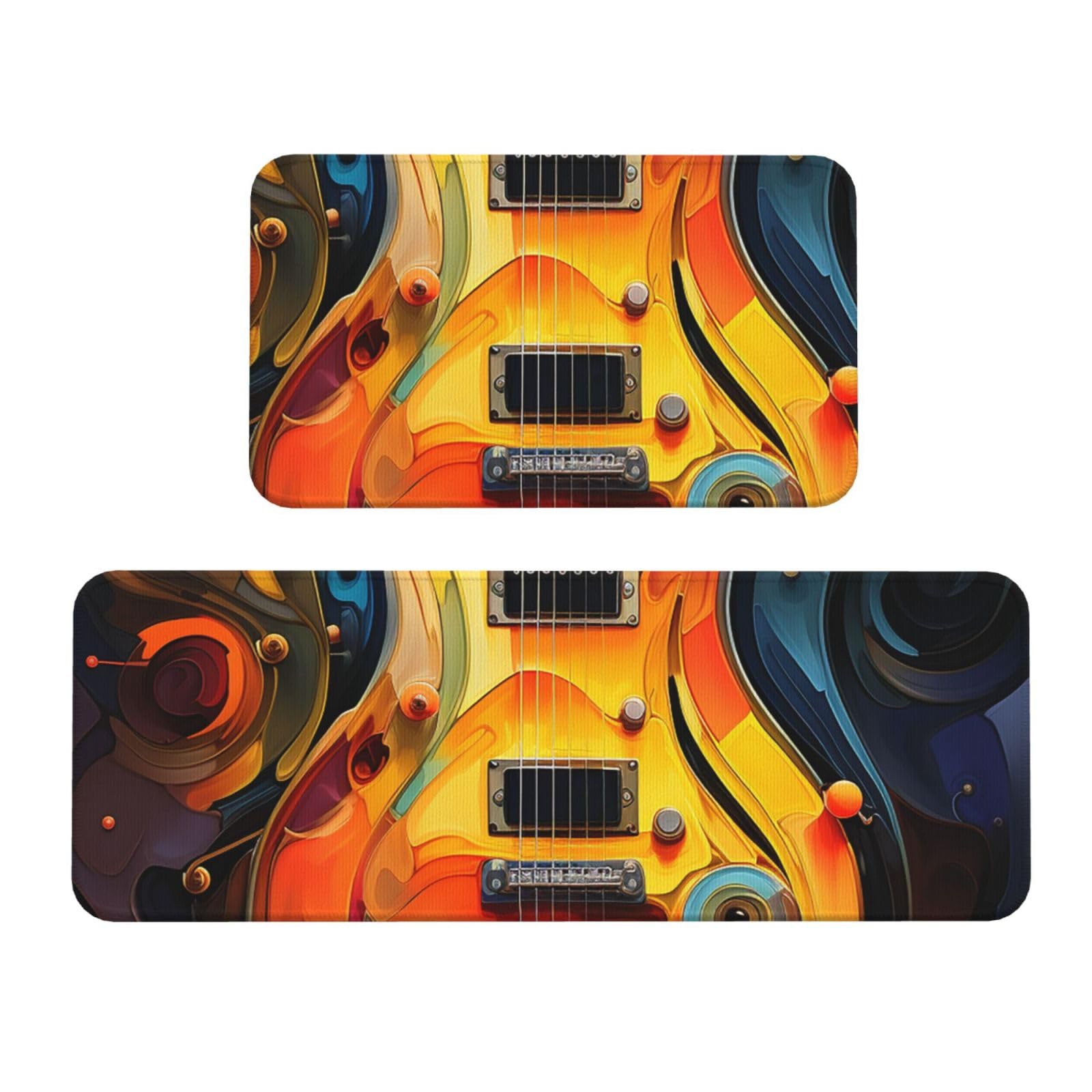 Tapis de cuisine antidérapant lot de 2 pour éviter les glissades au sol