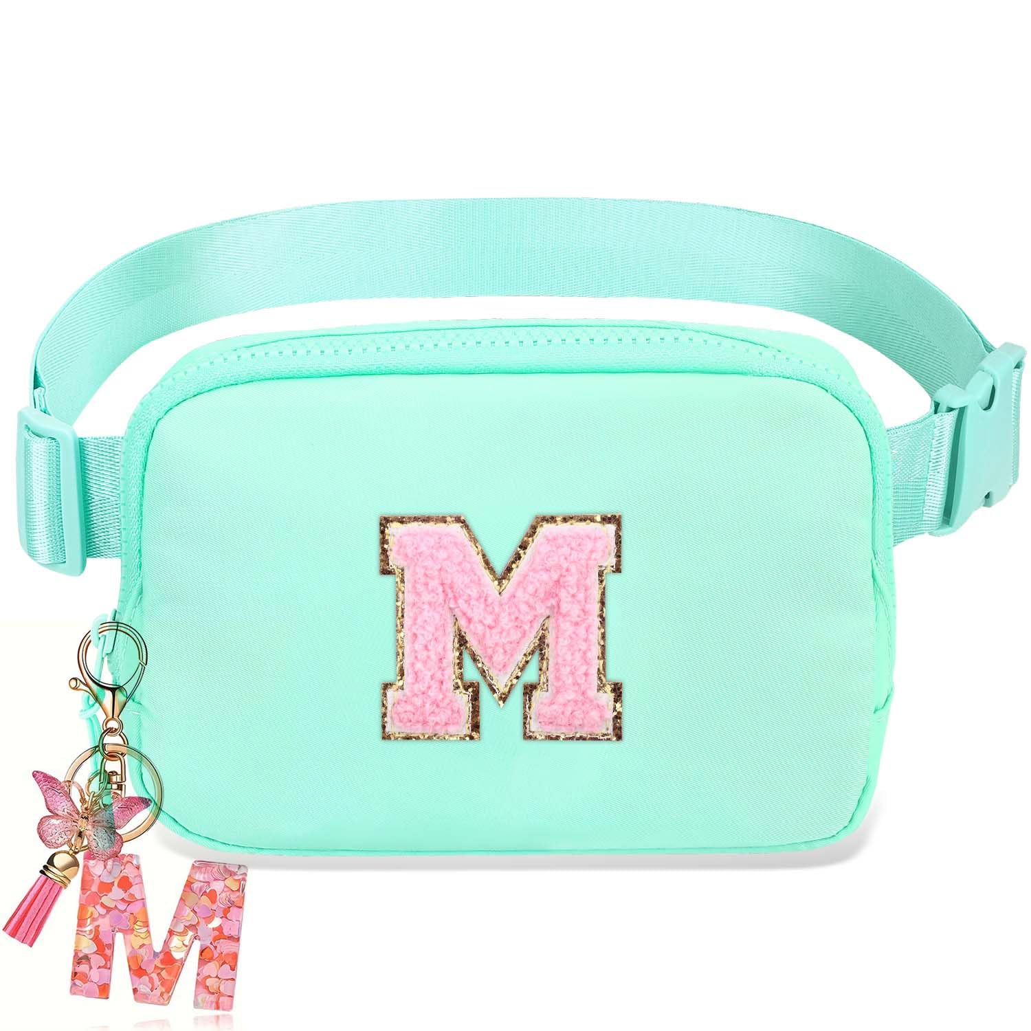 Belt Crossbody Bag for Girls Women - girls fanny pack ages 8-12 Teen Birthday Gifts Small Waist Packs Trendy Kids Fanny Pack Mint Green M