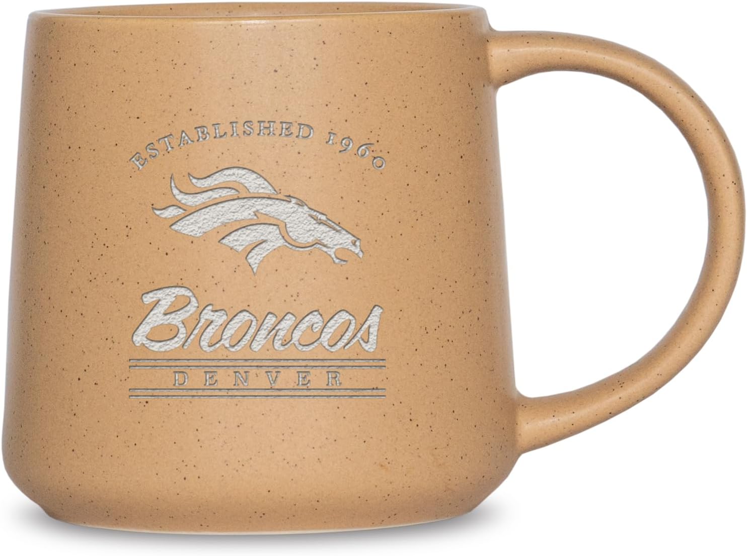 Rico Industries NFL Football Tonal 16oz Ceramic Taper Mug
