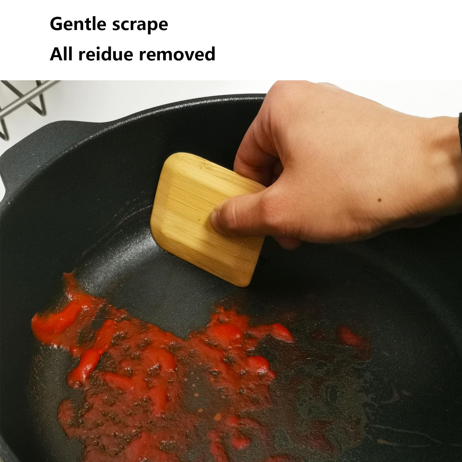 Pan Scrapers How To Clean Lodge Cast Iron Grill Pan Dish Scraper