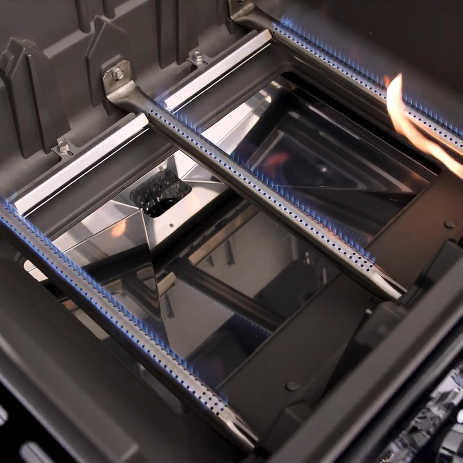 N710-0096 Grill Drip Pan for Napoleon Rogue 425 SIB Stainless Steel Grease Tray Replacement Parts for Napoleon R425SIB Legend LD3 (Double Door Cab) BBQ Grill Accessories