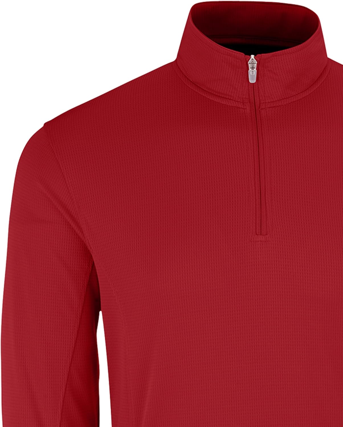 Vantage Apparel NCAA mens Men's Collegiate Micro Mesh Performance Team Color 1/4 Zip Pullover - Image 3