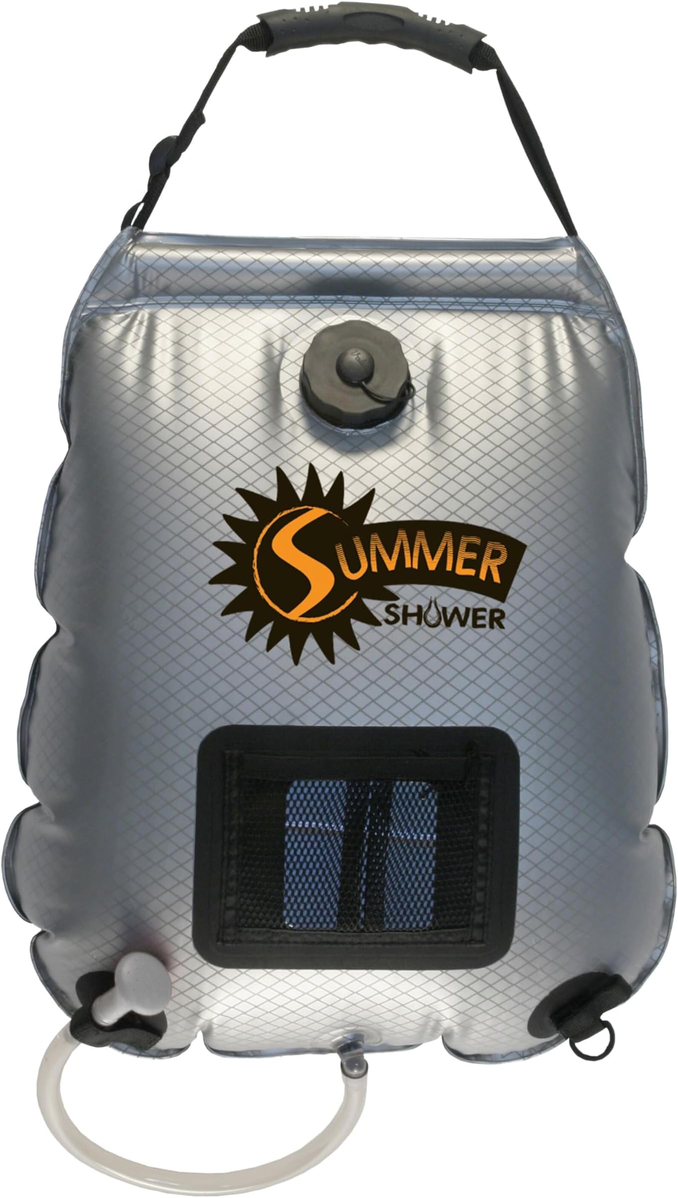 Advanced Elements - Summer Shower/Solar Shower - Different Capacity - Shower Head - Reflective Mirror - Fill Valve - Black or Silver