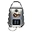 Advanced Elements 5 Gallon Summer Shower / Solar Shower,Silver/Black