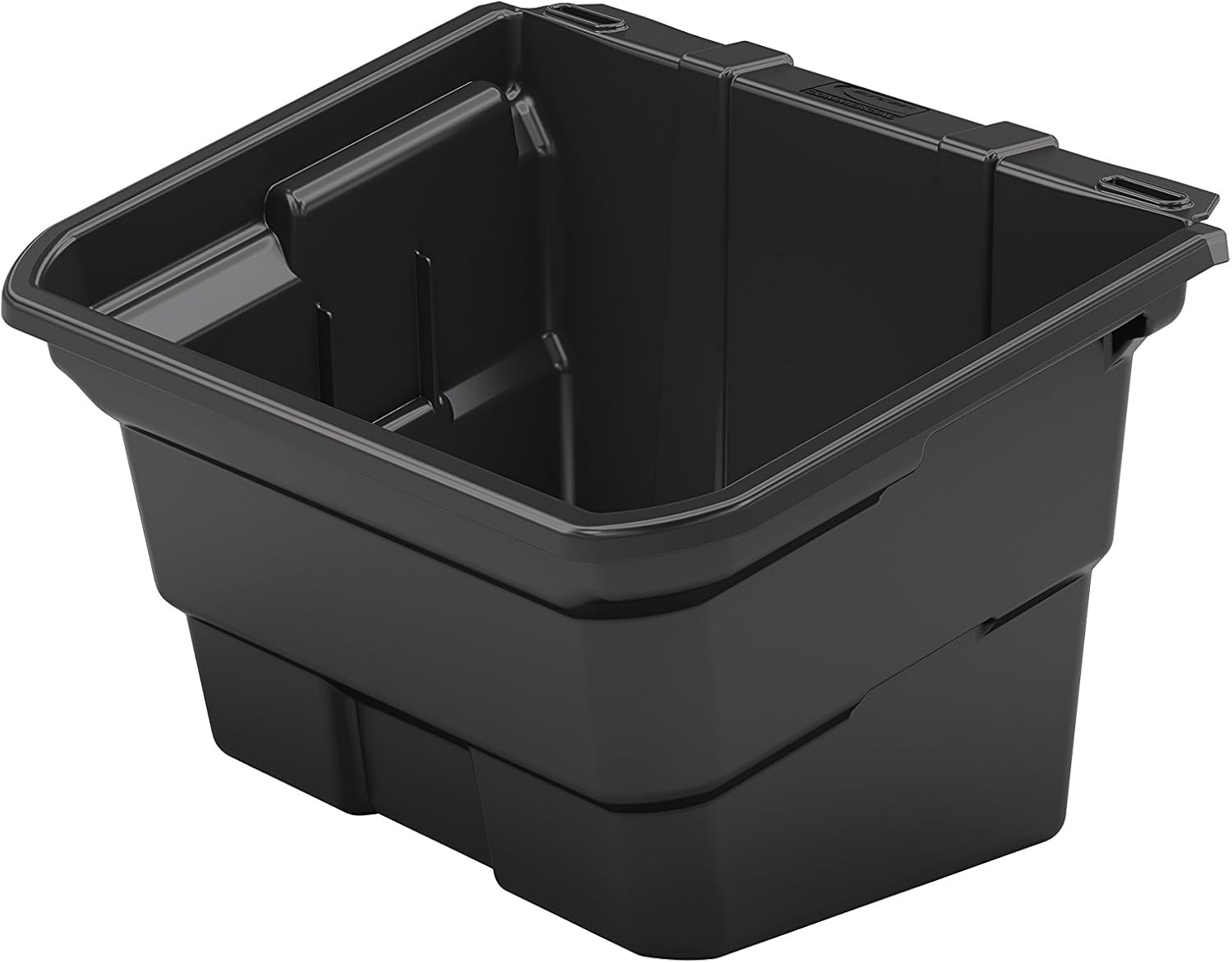 Suncast Commercial Hanging Utility Bin Set, Durable Resin Construction, Compatible with Utility Carts, Service Carts, and Tilt Trucks, 12" x 17" x 10", 2 Pack