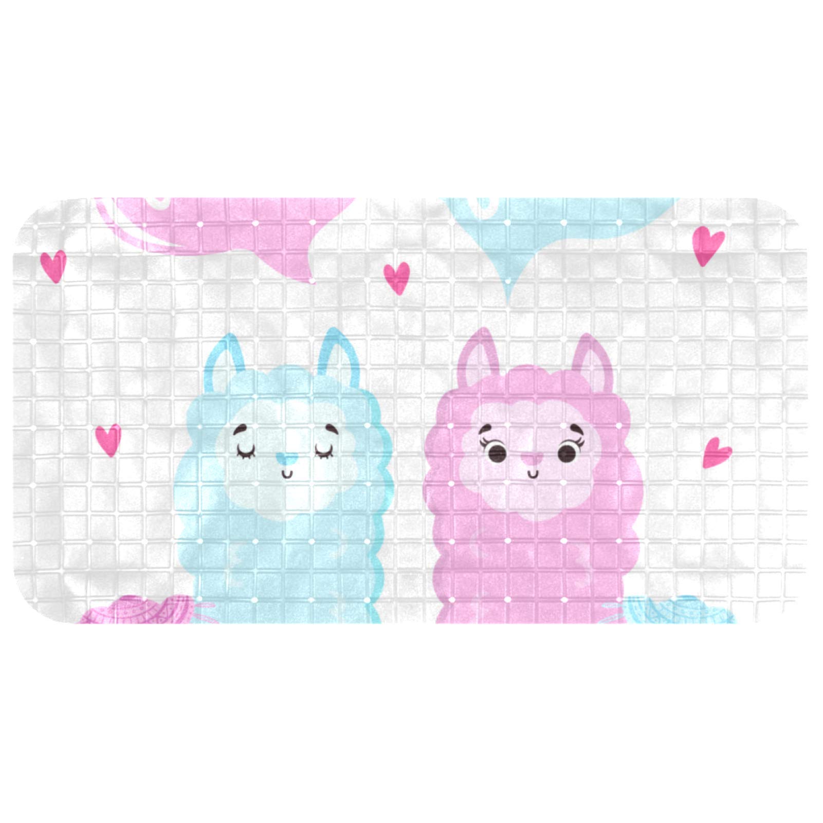 Tapis de baignoire bébé Bennigiry 37,5 x 68,5 cm doux