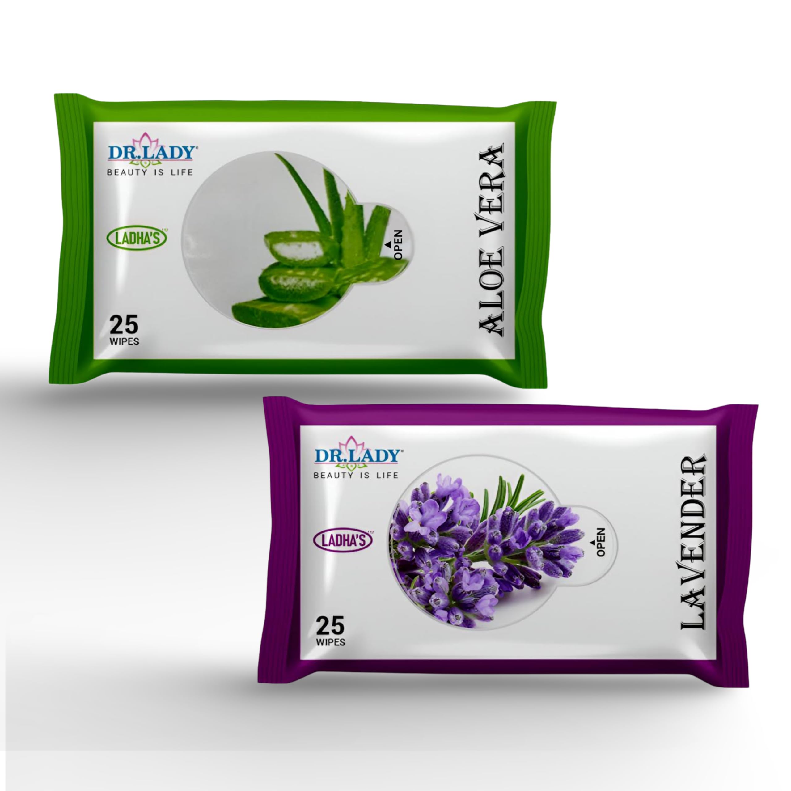 Premium Wet Wipes, Facial Cleansing And Gentle Make Up Remover Wipes, Face & Body Wipes For Post Workout And Camping, Wipes For Gives Refreshing (50 Count) (Lavender & Aloe Vera)-image-45