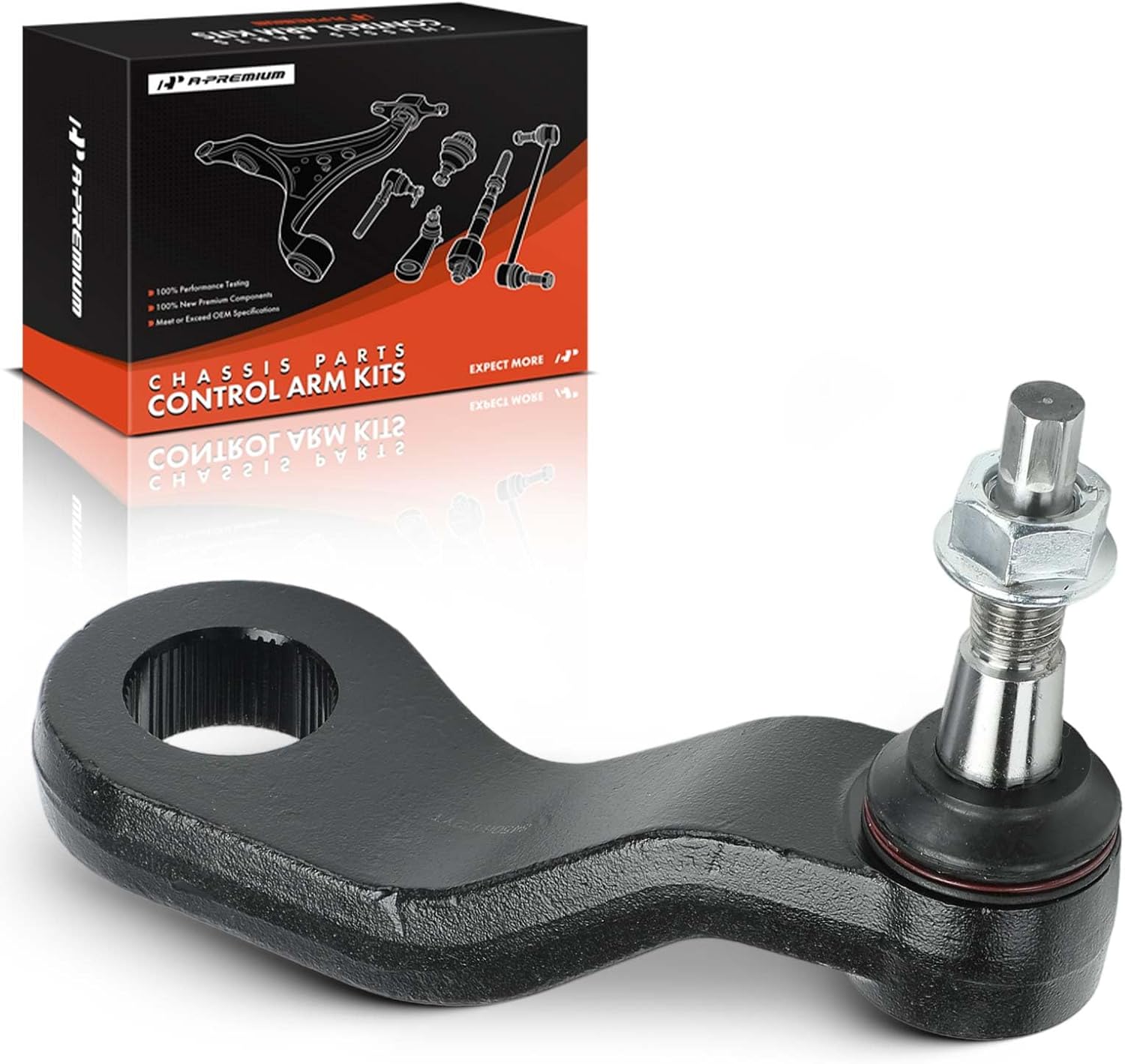 A-Premium Front Steering Pitman Arm, Compatible with Chevrolet Silverado 2500 3500 HD 2011-2025 & GMC Sierra 2500 3500 HD 2011-2025