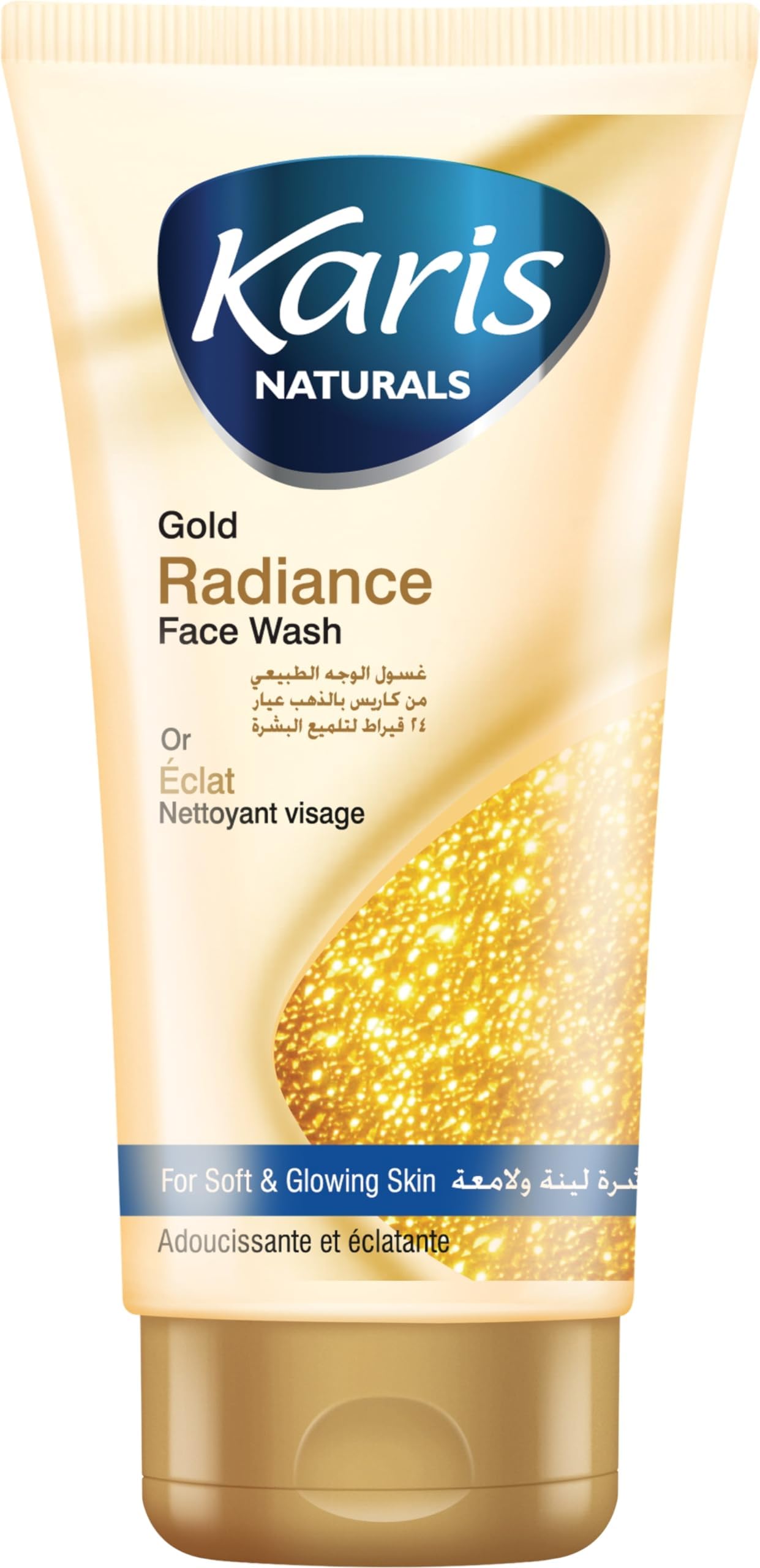 Naturals Gold Radiance Face Wash - For Soft and Glowing Skin - With Gold Dust - 150ml