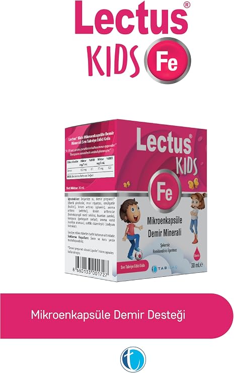 Lectus Kids Iron Microencapsulated Iron Mineral 30 ml Drop
