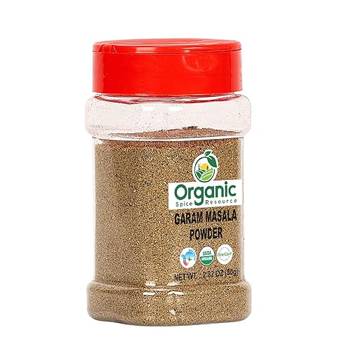 Miniatura 5 de Garam Masala Orgánico  2.82 oz (80g)  Aprobado por USDA Orgánico  Vegano  Sin OMG, mezcla totalmente natural - 100% crudo de la India, por SHOPOSR