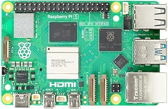 Raspberry Pi 5, Single Board Computer, 4GB RAM, 2.4GHz 64-bit Quad-core Arm Cortex-A76 Processor, Bluetooth 5.0, BLE Wireless