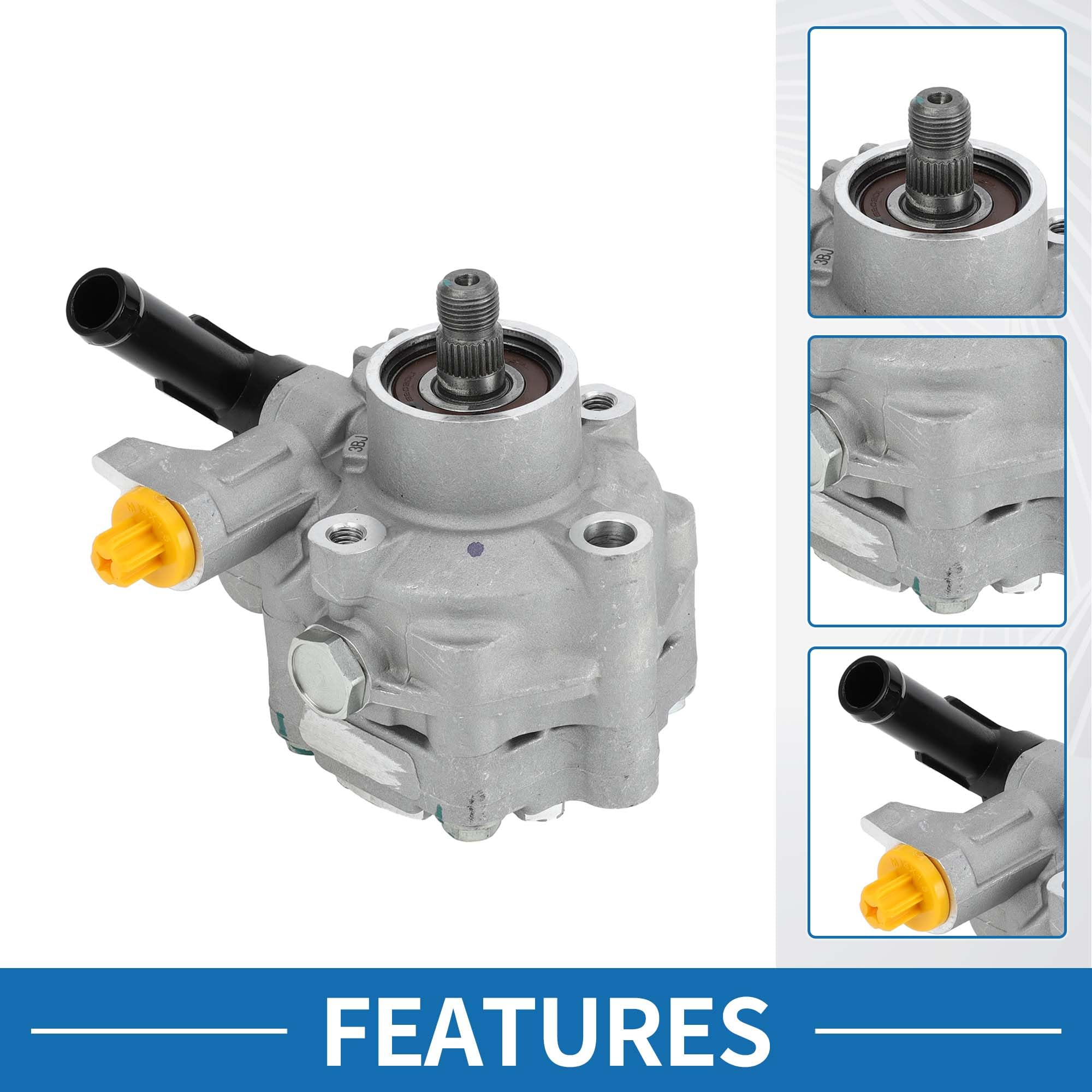 A ABSOPRO Pompa Servosterzo Per Subaru Forester 09-13 H4 2.5L 1 Pz