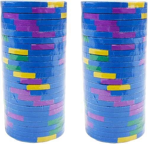 Miniatura 6 de Brybelly King's Casino Premium - Fichas de póquer de 0.49 oz, compuesto de arcilla pesada  Paquete de 50