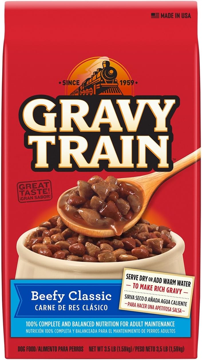 Gravy TrainBeefy Classic Dry Dog Food, 3.5 Lb (Pack Of 6)