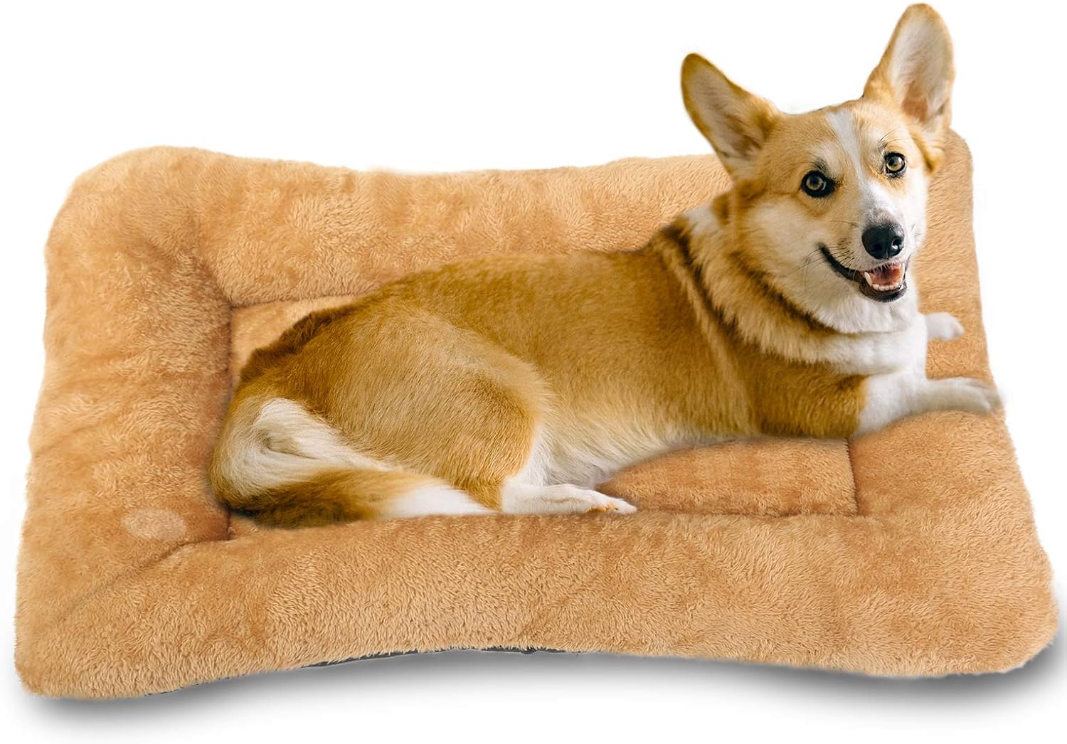 Vovodog Non-Slip Dog Bed Mats and Soft Plush Thicker Dog Crate Pad for Small Dog, Medium Dog, Large Dog，Washable Dog Bed are Less Likely…