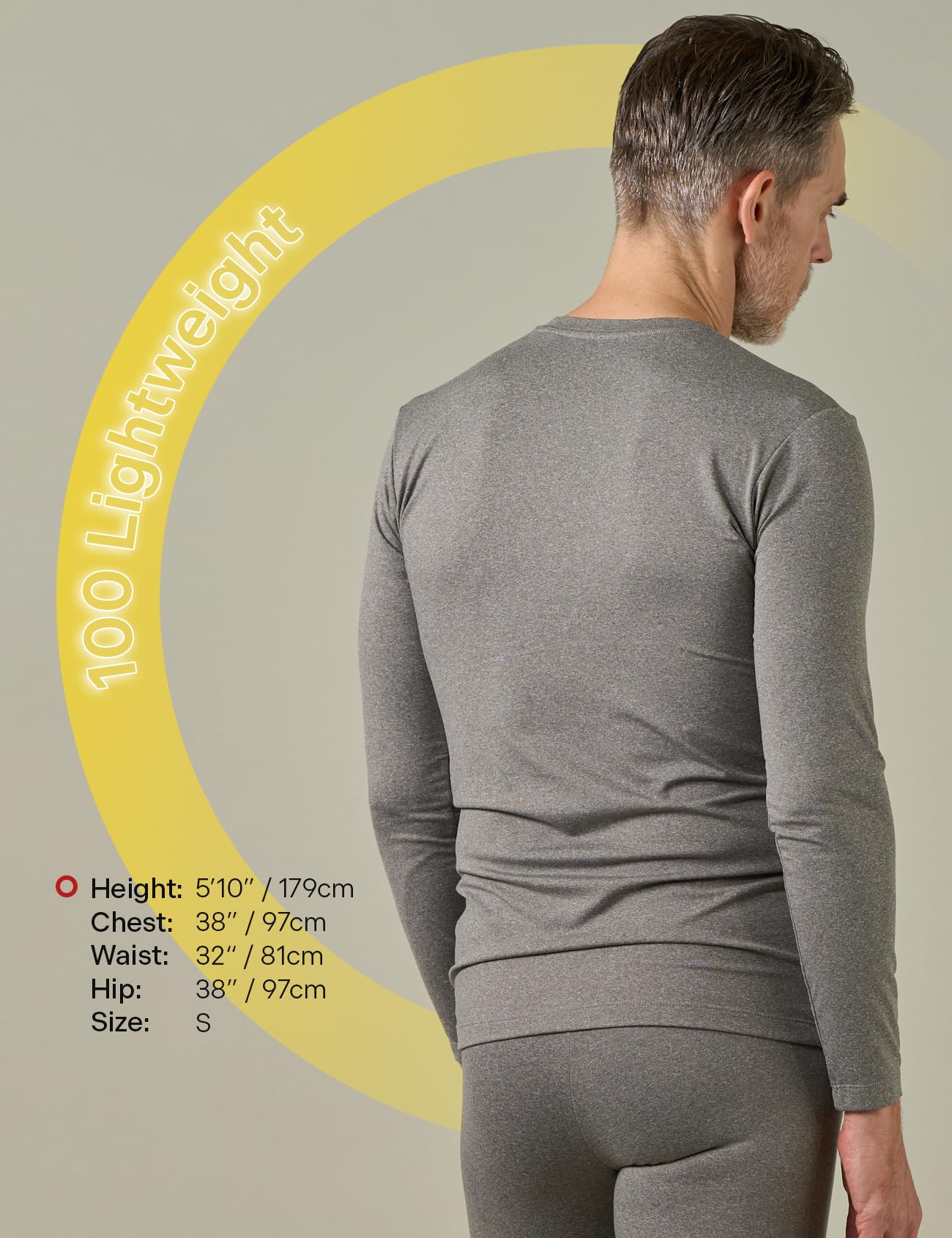 LAPASA Pacco da 2 o 1 Maglia Termica Peso Uomo Maniche Lunghe Canottiera Strato Base - Invernale Sport Allaperto Escursionismo Sci Snowboard M09/M26/M55