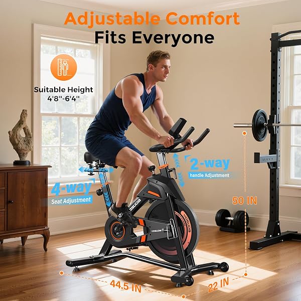 YOSUDA PRO Magnetic Exercise Bike 5