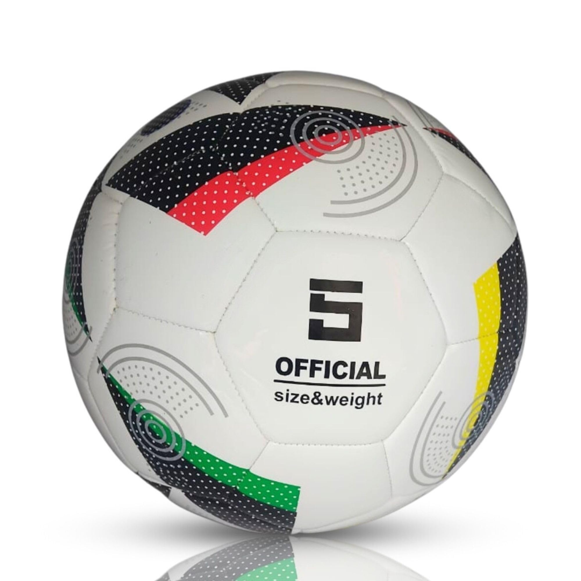 Euro 2024 Training Soccer Ball Size 5 – Perfect for Kids and Training Sessions – Durable and Reliable for Consistent Practice