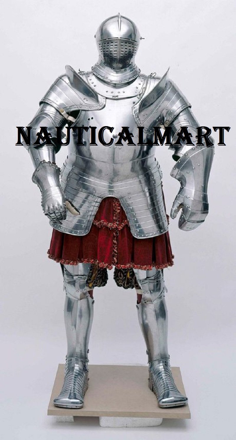 NauticalMart Medieval Wearable Knight Full Suit of Armor Costume