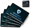 RFID Blocking Card, Credit Card Protection Blocking Card, Anti-Theft NFC Blocker Contactless, Ultra Thin Credit Card Protector, Slim NFC Blocker for Wallets,Card Blocker