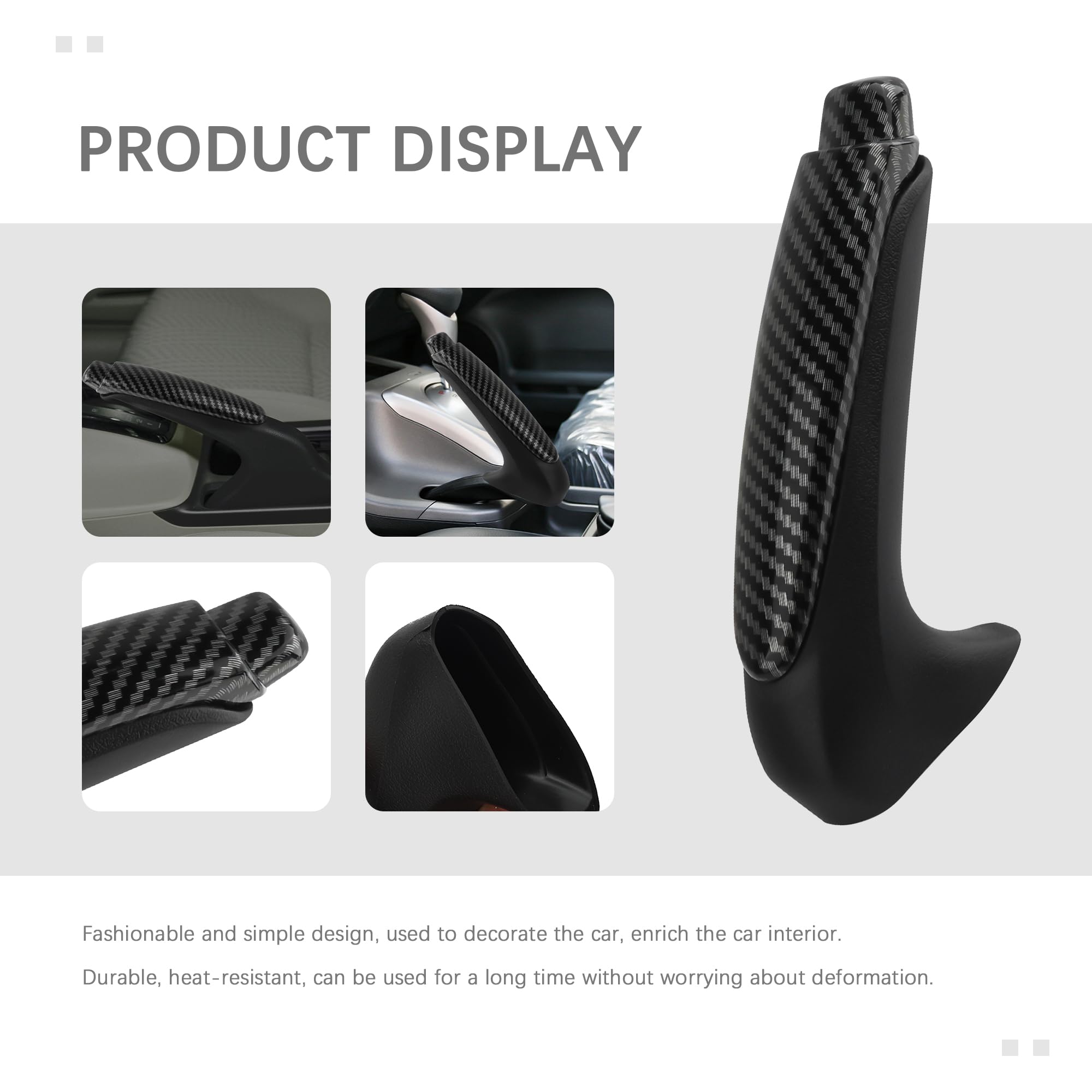 Amazon.com: Carbon Fiber Handbrake Cover,OEM#47115-Sna-A82za 47115