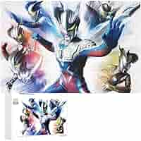 未使用 ウルトラマン EVERLASTING HEROS 1000ピース パズル ジグソーパズル ウルトラヒーロー大集合 No.10000c-15