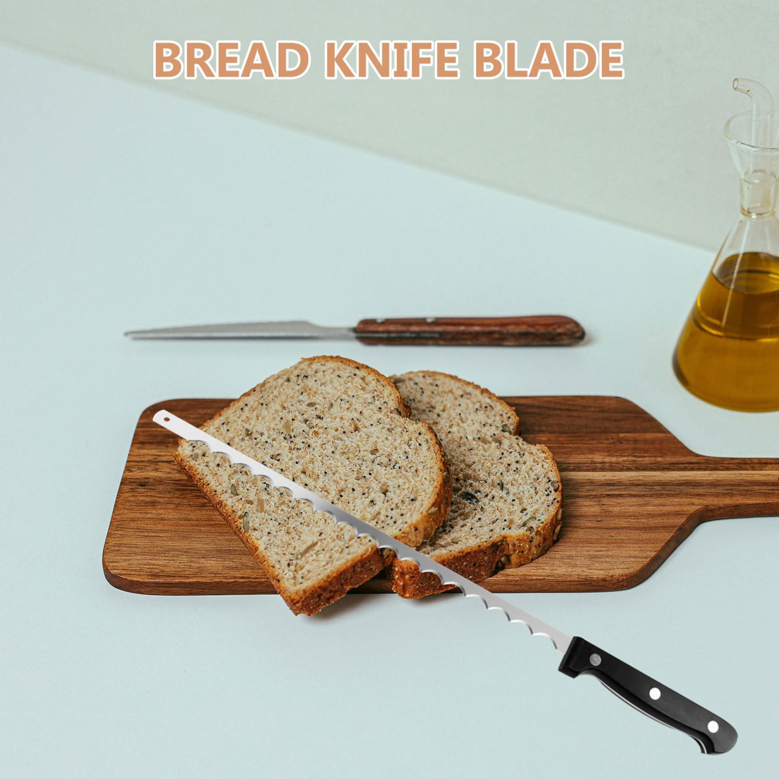 Artibetter 20pièces Lames De Slicer De à Dents Pour Machine à Accessoires De Coupe De Remplacement Outils De Découpe Gâteau