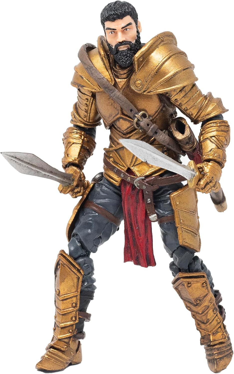 Boss Fight Studio Vitruvian H.A.C.K.S. Fantasy Series - Leonidas V3 Action Figure - Highly Articulated Collectible and Customizable Figurine with Interchangeable Parts and Accessories - 1:18 Scale