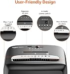 Amazon Basics 8-Sheet Micro-Cut Paper Shredder, CD, and Credit Card Shredder