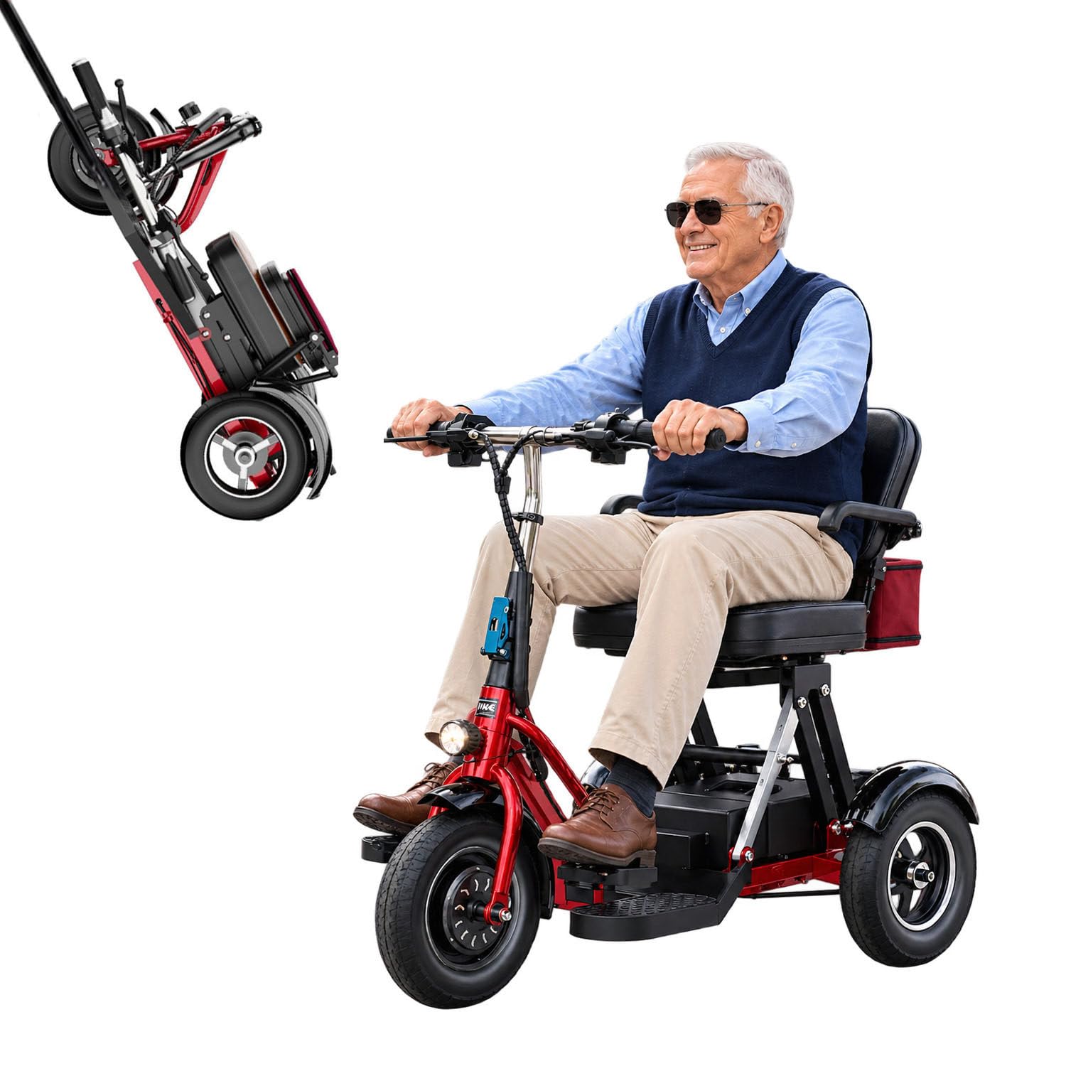 Scooter Eléctrico De Movilidad De 3 Ruedas Para Personas Con Discapacidad