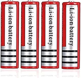 ACSONS Batteries, 4200mah Lithium Ba Large Capacity Ba Button Top Ba for Doorbells, Flashlights, Headlamps, Toys, and, 4 Pieces