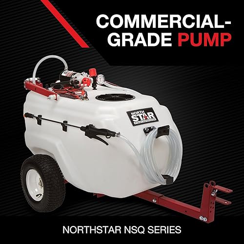 Miniatura 3 de NorthStar Remolque difusor y pulverizador de 31 galones de 22 galones por minuto y 12 voltios a corriente directa