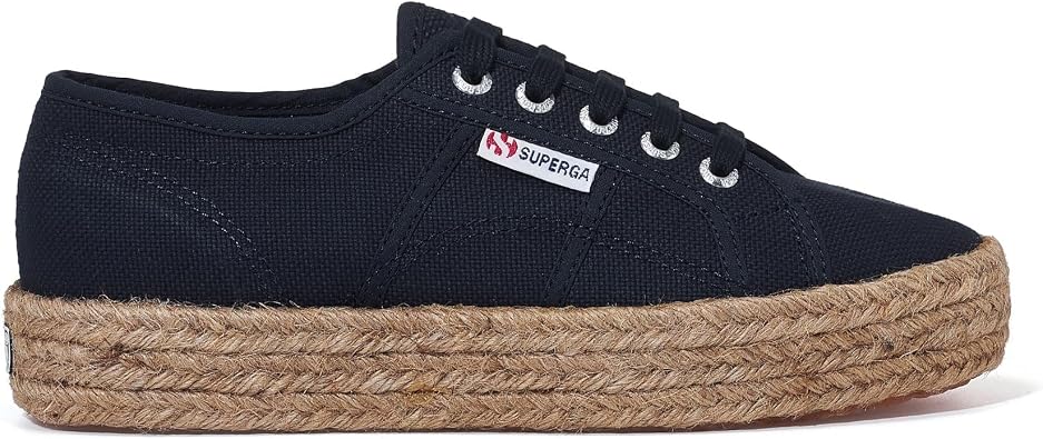 Superga Womens 2730 Rope Espadrille, Blue