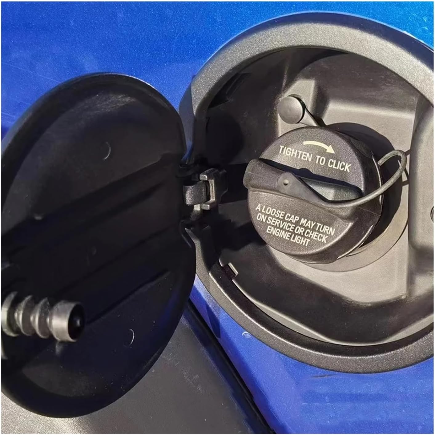 Electric Fuel Tank Cover Electric Lock Car Door Gas Fuel Filler Oil Cap Anti Theft Protection Compatible For Jeep Wrangler JL 2018-2024